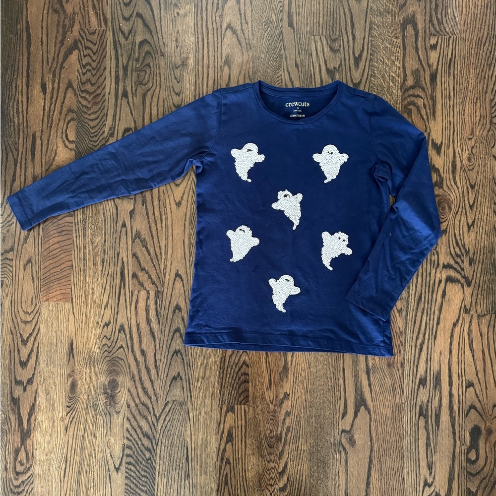 J Crew Girls Halloween Long Sleeve Shirt - Medium